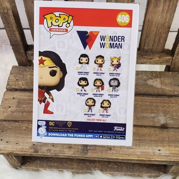 Funko Pop! Wonder Woman 80th Anniversary A Twist Of Fate Pop! - Picture 3 of 4